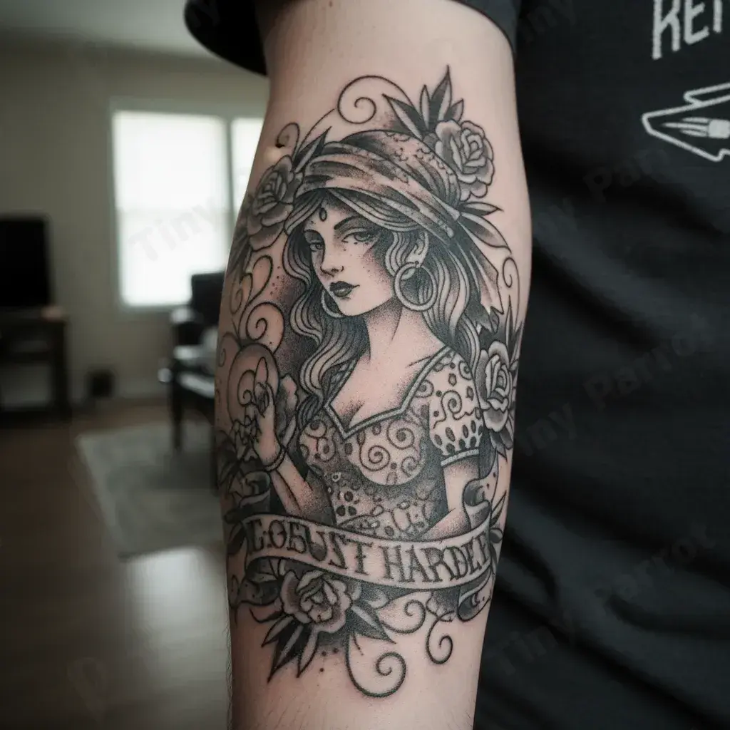 Sample tattoo design 3 generated by Ink Oracle