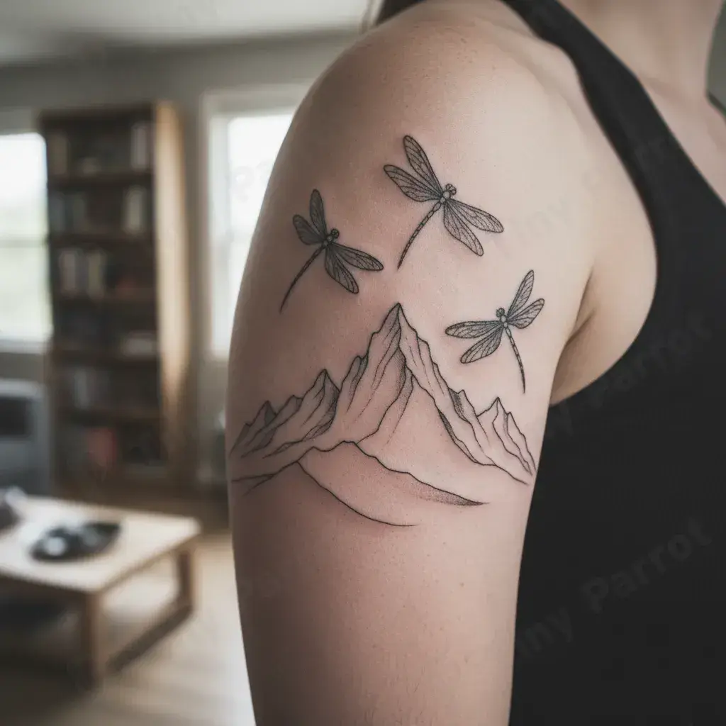 Sample tattoo design 1 generated by Ink Oracle